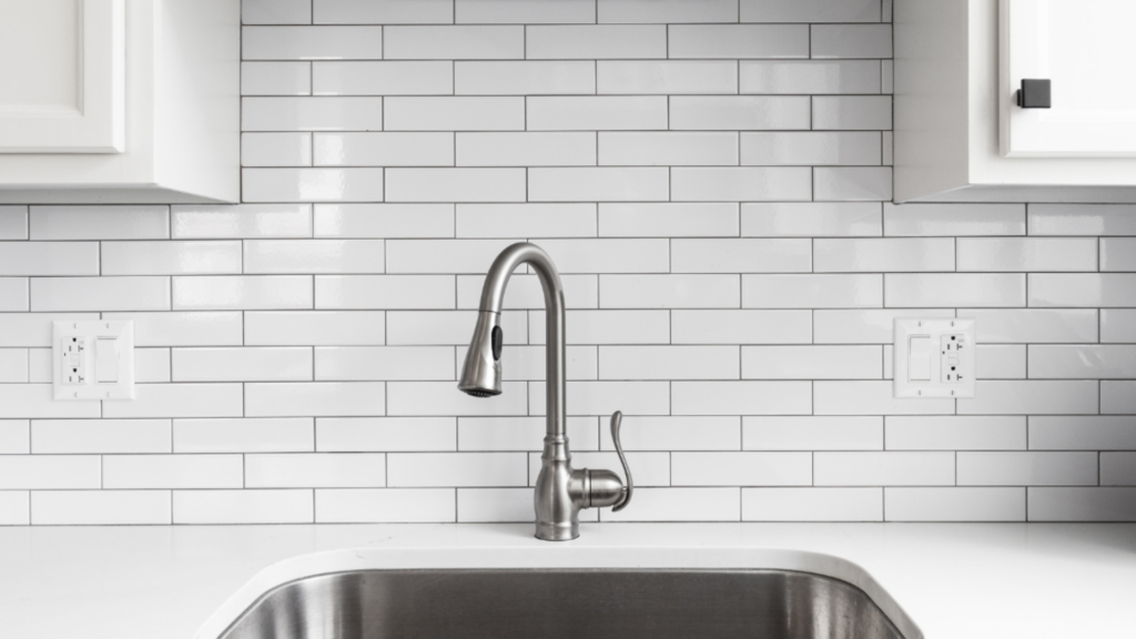 credence de cuisine carrelage