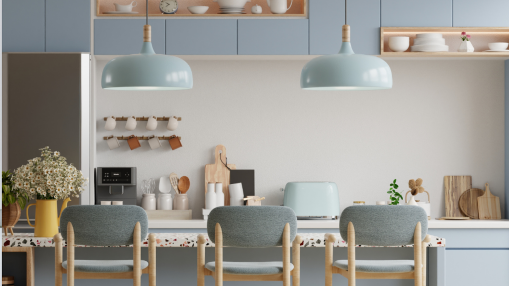 credence de cuisine peinture